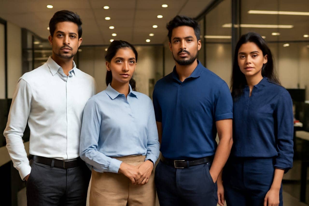 Corporate uniforms sample